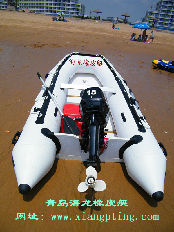 3米6鋁合金地板或塑鋼地板6人可掛機橡皮艇,沖鋒舟,動力艇